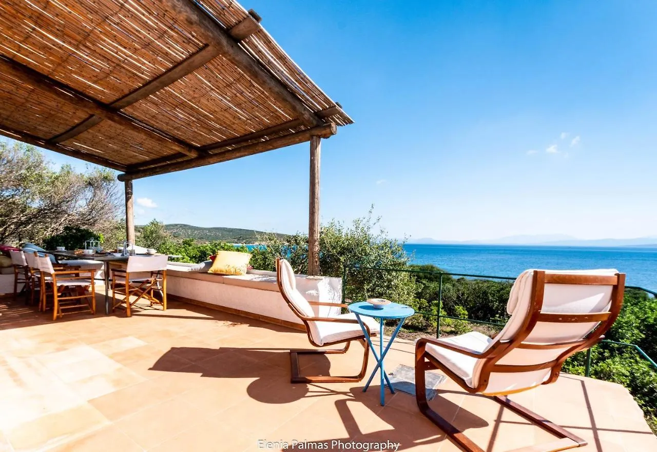 Su Mari Su Entu Isola Di Sant'Antioco Villa Con Accesso Diretto Al Mare