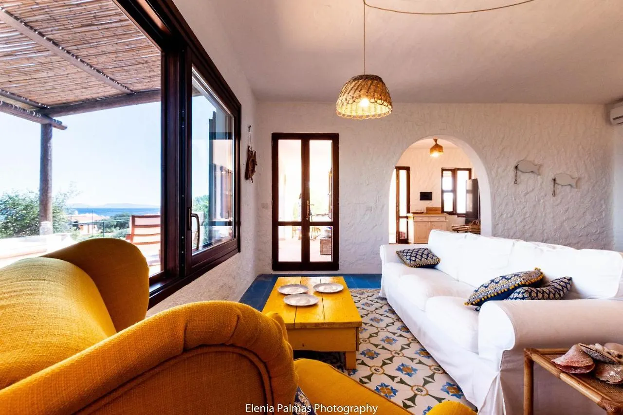 Su Mari Su Entu Isola Di Sant'Antioco Villa Con Accesso Diretto Al Mare