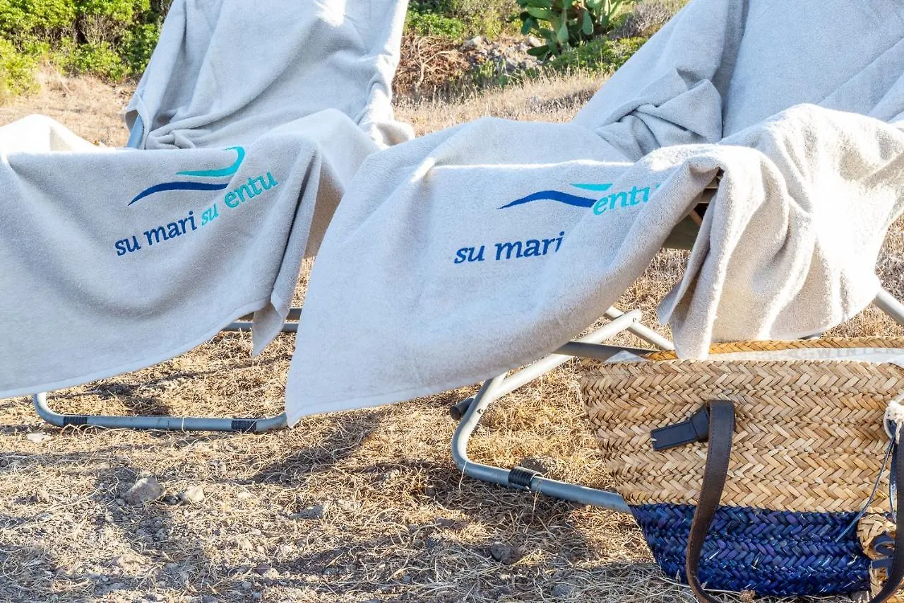 Su Mari Su Entu Isola Di Sant'Antioco Villa Con Accesso Diretto Al Mare