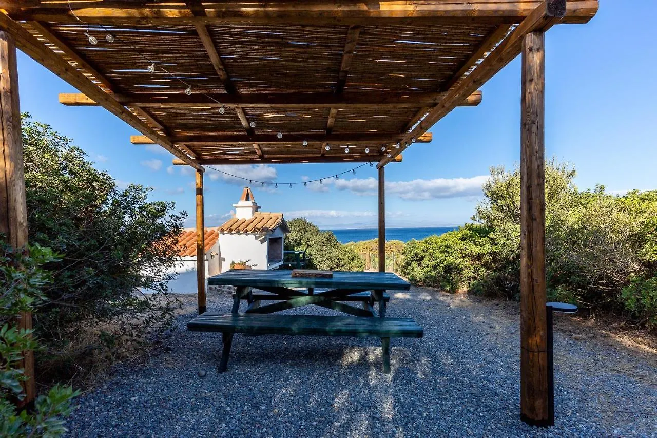 Su Mari Su Entu Isola Di Sant'Antioco Villa Con Accesso Diretto Al Mare